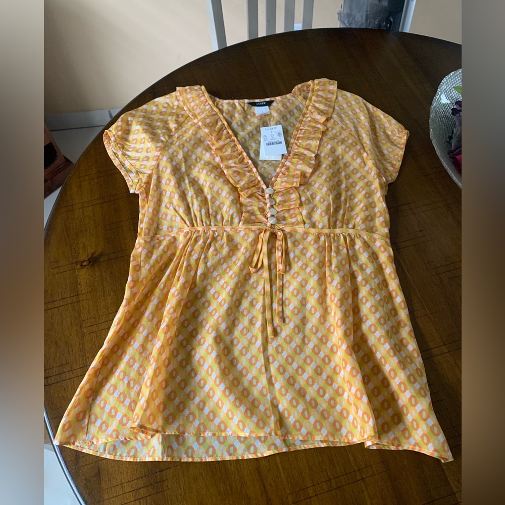 J. CREW Blouse Size 4